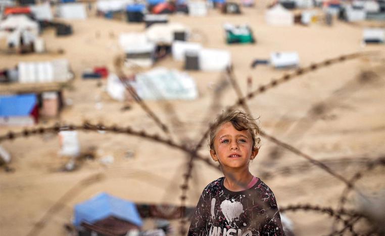 More than 1.2 million displaced Gaza Palestinians are sheltering in Rafah